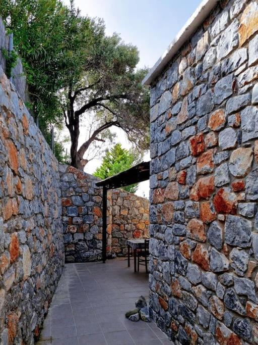Villa Mavri Ruhige Private Pool Villa, Meerblick Agia Paraskevi  Exterior foto