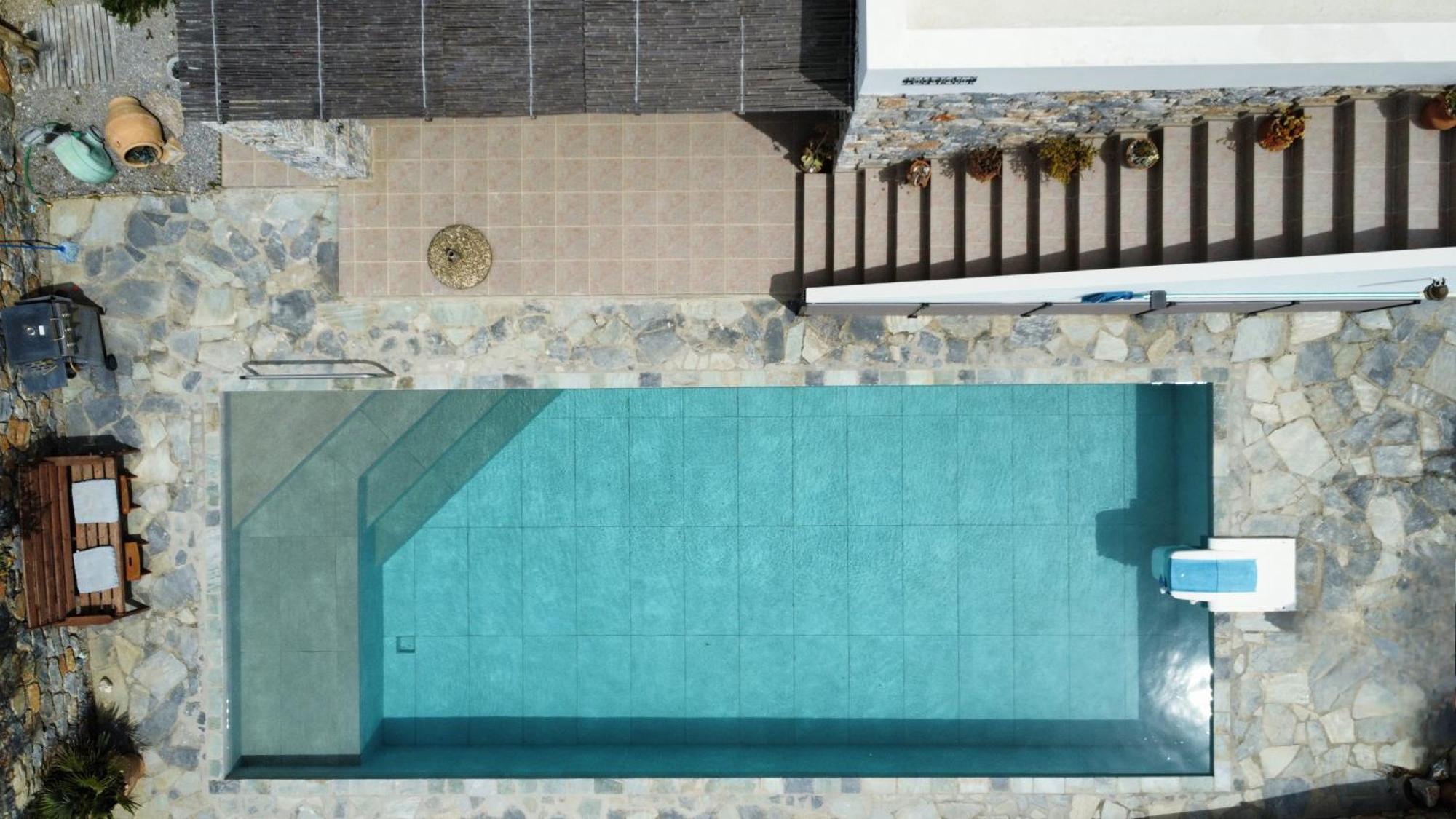 Villa Mavri Ruhige Private Pool Villa, Meerblick Agia Paraskevi  Habitación foto