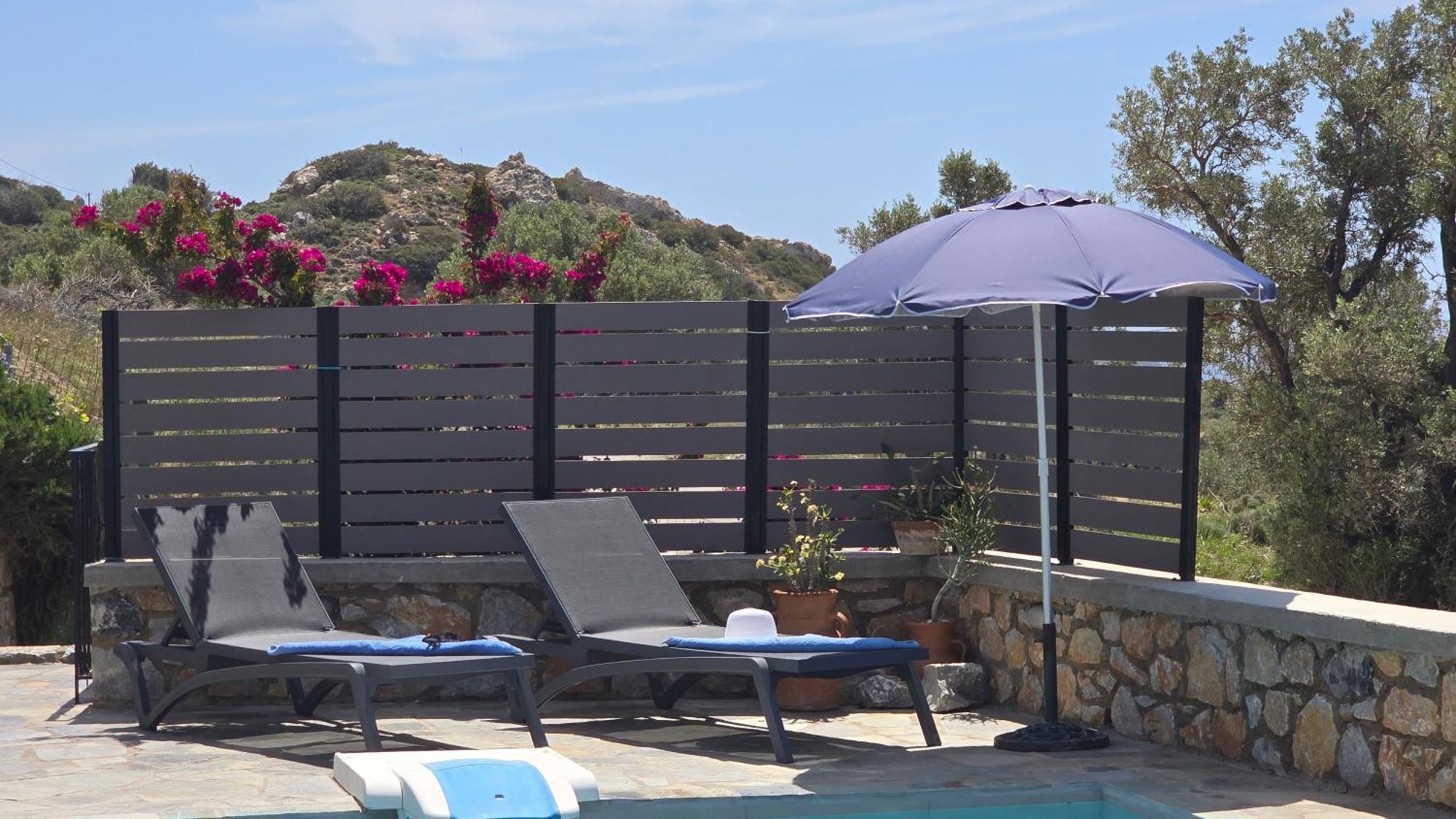 Villa Mavri Ruhige Private Pool Villa, Meerblick Agia Paraskevi  Exterior foto