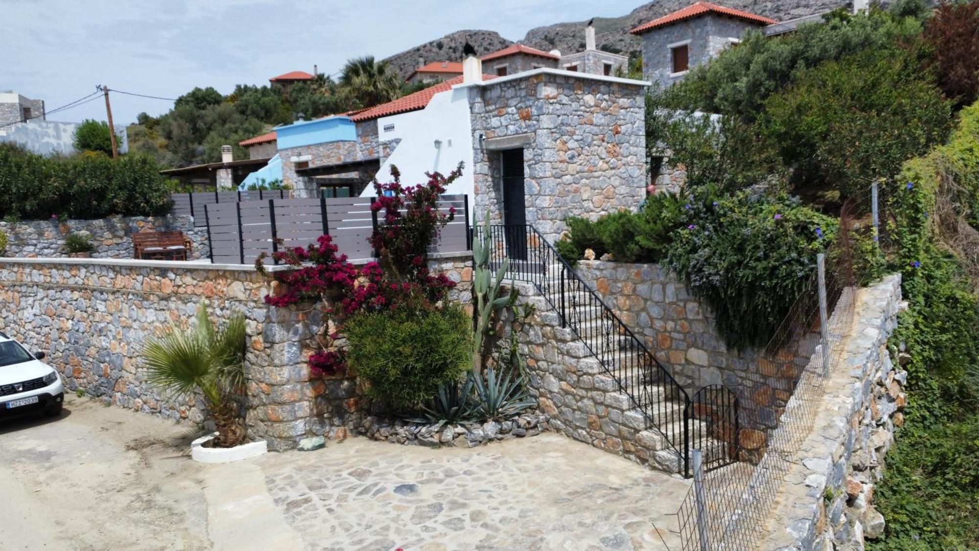 Villa Mavri Ruhige Private Pool Villa, Meerblick Agia Paraskevi  Exterior foto
